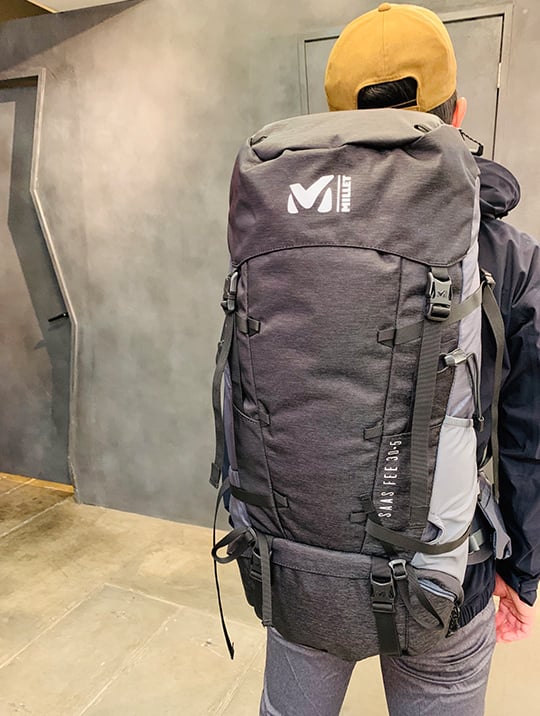 オンラインショップ】 MILLET ミレー SAAS FEE サースフェー 30+5