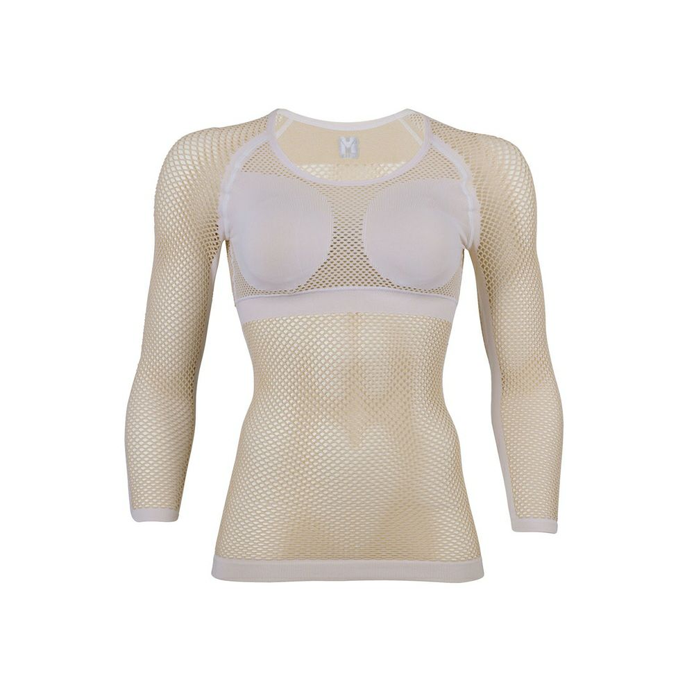 ミレー 【ウィメンズ】ドライナミック メッシュ 3/4 スリーブ 登山 レディース アンダーウェア LIGHT SAND MAB