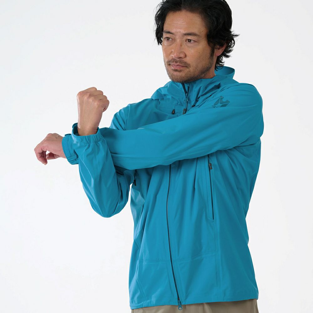 MENs XS  ミレー ティフォン 50000 ストレッチ ジャケット TYPHON 50000 STRETCH JACKET レインシェル ハードシェル フーディ MILLET MIV01479 アイボリー系