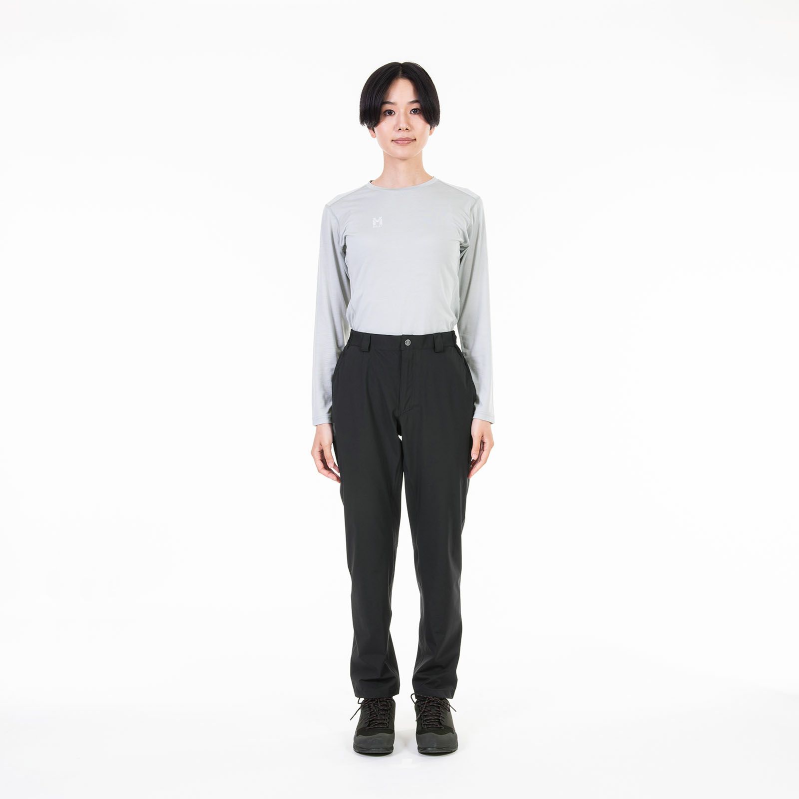 MILLET スウェット ボトムス (L) グレー メンズ - 通販 - gofukuyasan.com