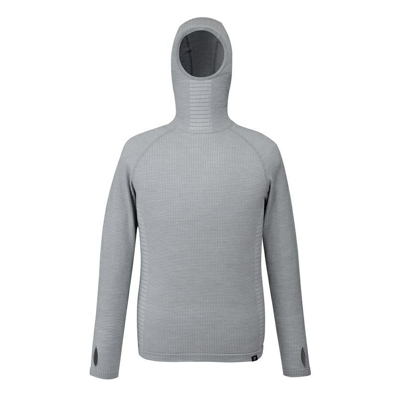ミレー ワッフル ウール フーディ 登山 メンズ HEATHER GREY XS-S ミレー ワッフル ウール フーディ 登山 メンズ HEATHER GREY XS-S