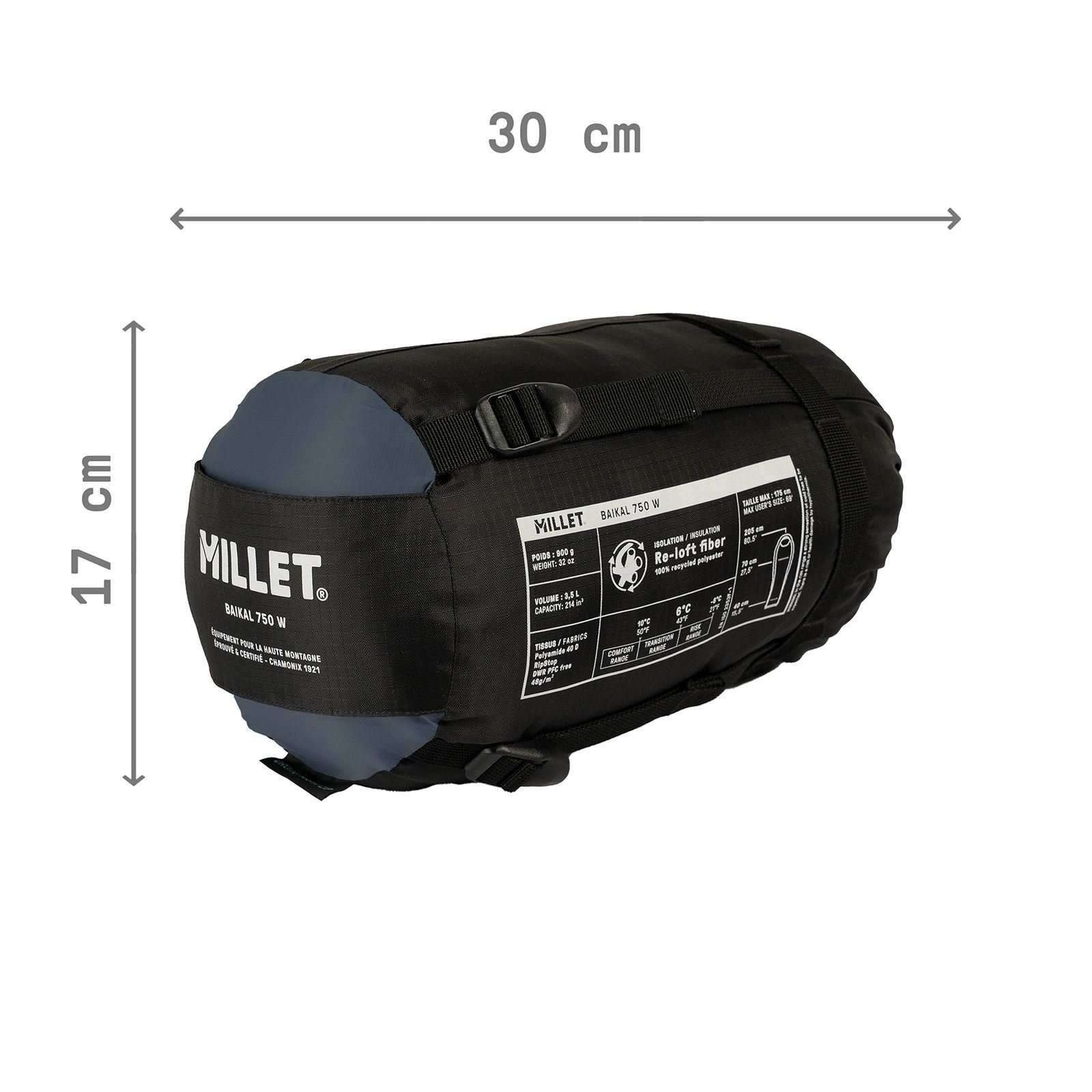 対応身長上限175cm】バイカル750W | ミレー（MILLET）公式オンラインストア