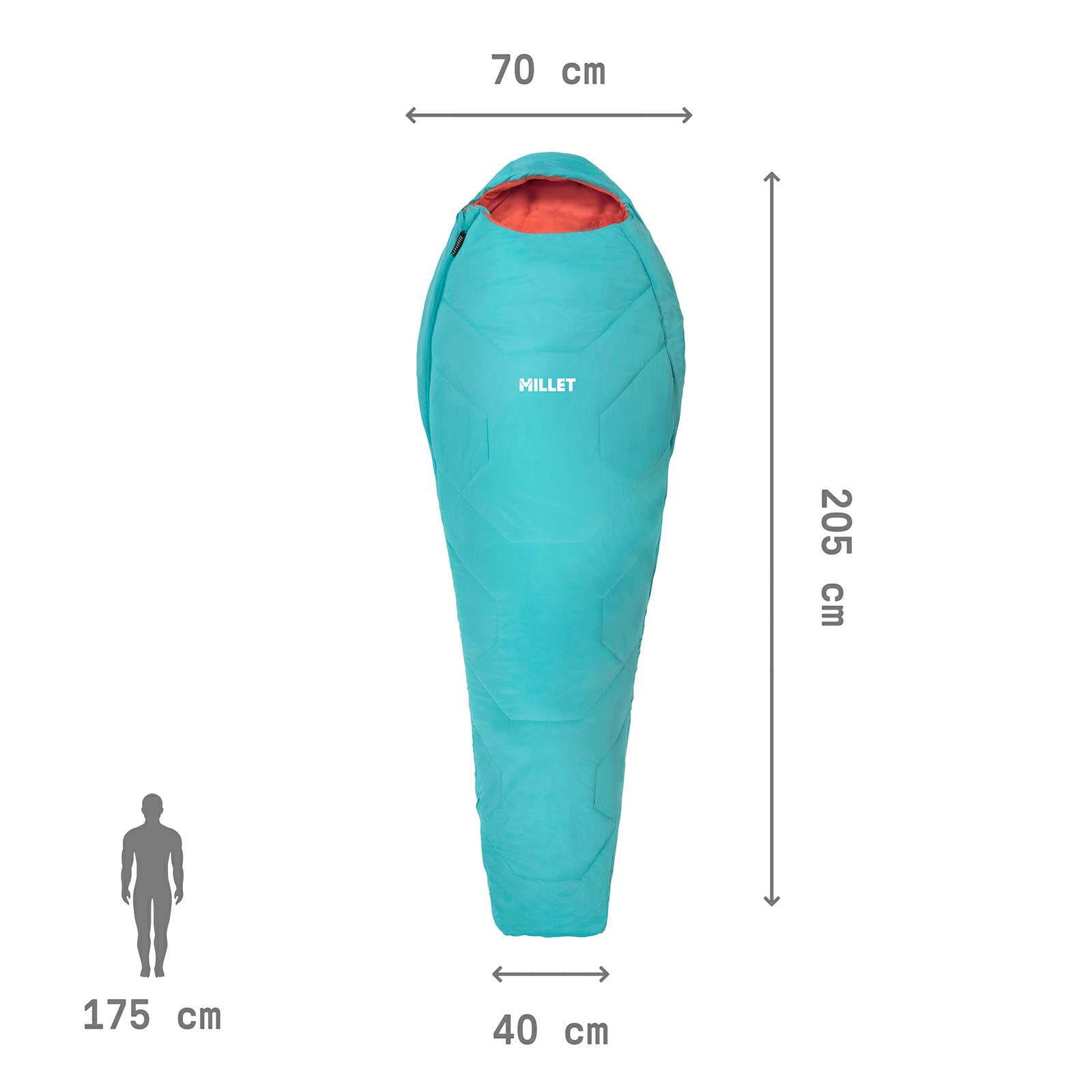 送料無料 ギフト 対応身長上限175cm】バイカル750W | ミレー（MILLET）公式 アウトドア寝具