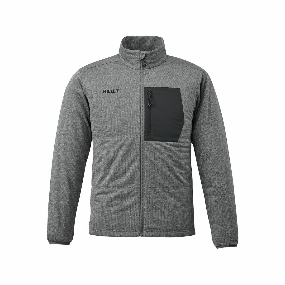 ミレー アルファ ライト スウェット II ジャケット 登山 メンズ CHARCOAL HEATHER XS