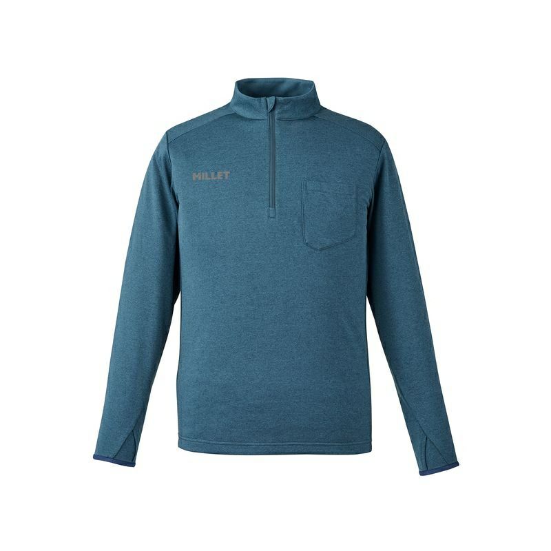 ミレー アイラ II ジップ ロングスリーブ 登山 メンズ ORION BLUE S ミレー アイラ II ジップ ロングスリーブ 登山 メンズ ORION BLUE S