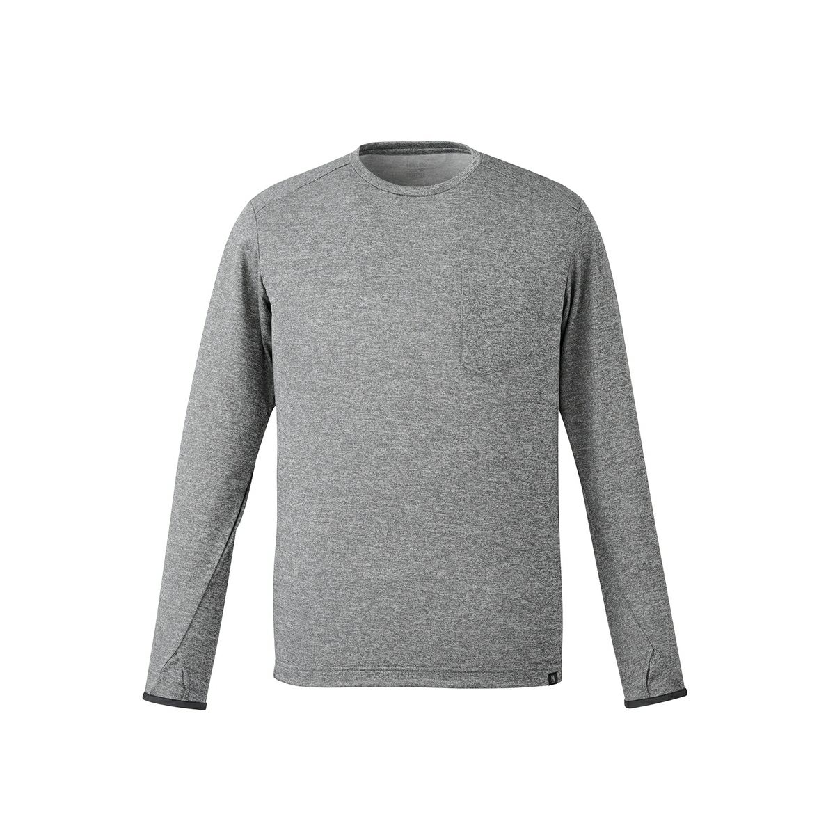 ミレー アイラ II クルー ロングスリーブ 登山 メンズ HEATHER GREY XL