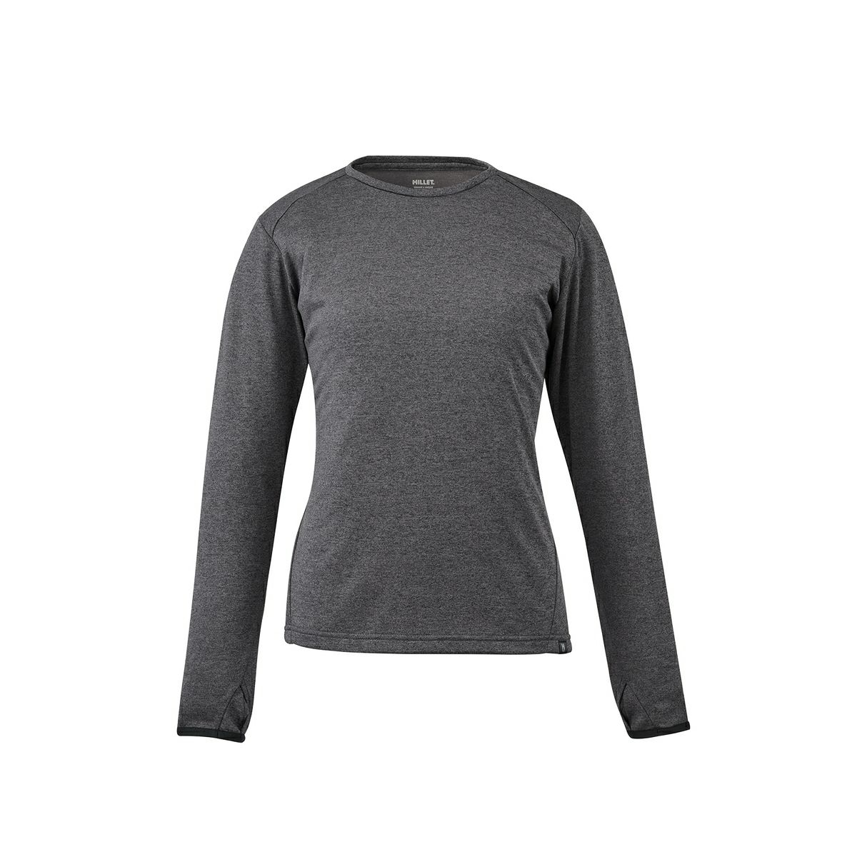 ミレー 【ウィメンズ】アイラ II クルー ロングスリーブ 登山 レディース CHARCOAL HEATHER XS