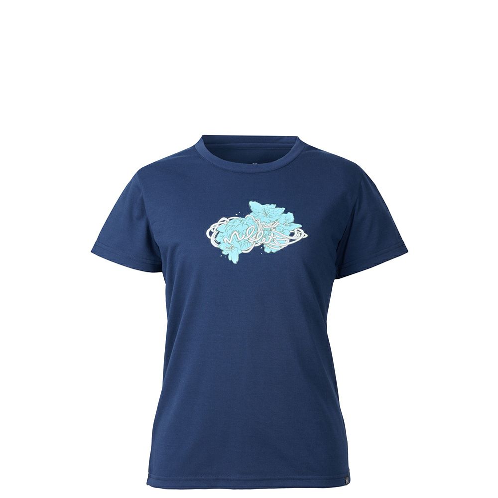 ウィメンズ】フラワー Tシャツ ショートスリーブ | ミレー