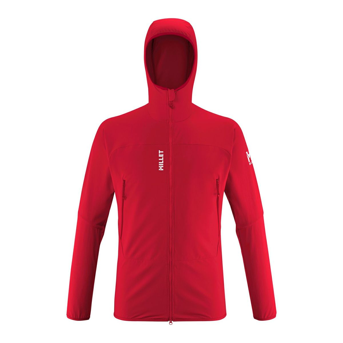 ミレー フュージョン XCS フーディ 登山 メンズ アウター ジャケット RED - ROUGE L ミレー フュージョン XCS フーディ 登山 メンズ アウター ジャケット RED - ROUGE L