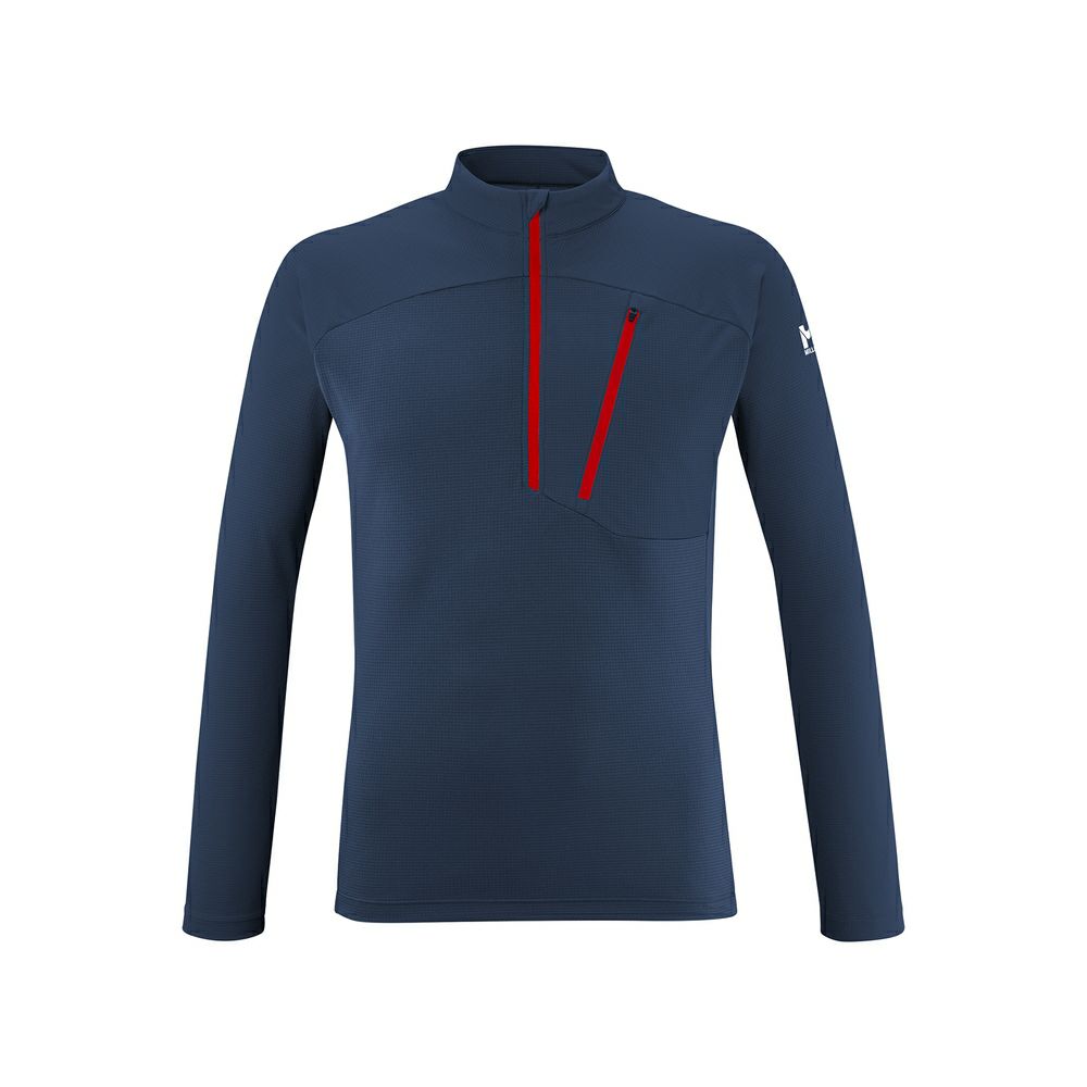 ミレー モルフォ ジップ ロングスリーブ 登山 メンズ SAPHIR XS ミレー モルフォ ジップ ロングスリーブ 登山 メンズ SAPHIR XS