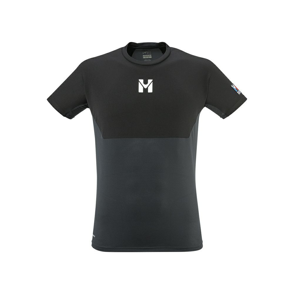 ミレー トリロジー スカイ Tシャツ ショートスリーブ 登山 メンズ BLACK - NOIR S ミレー トリロジー スカイ Tシャツ ショートスリーブ 登山 メンズ BLACK - NOIR S