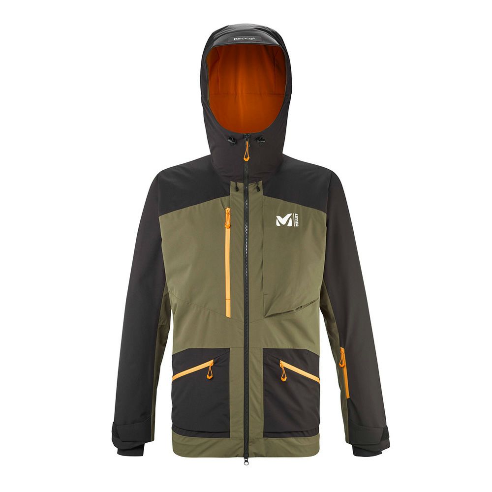 ミレー コズミック ハイブリッド ジャケット 登山 メンズ アウター ジャケット IVY/NOIR M ミレー コズミック ハイブリッド ジャケット 登山 メンズ アウター ジャケット IVY/NOIR M