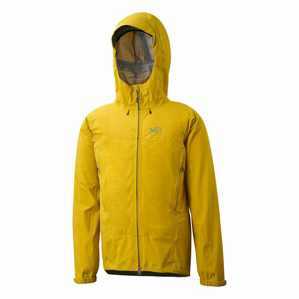 ミレー ティフォン50000ストレッチ ジャケット 登山 メンズ アウター ジャケット MUSTARD XS