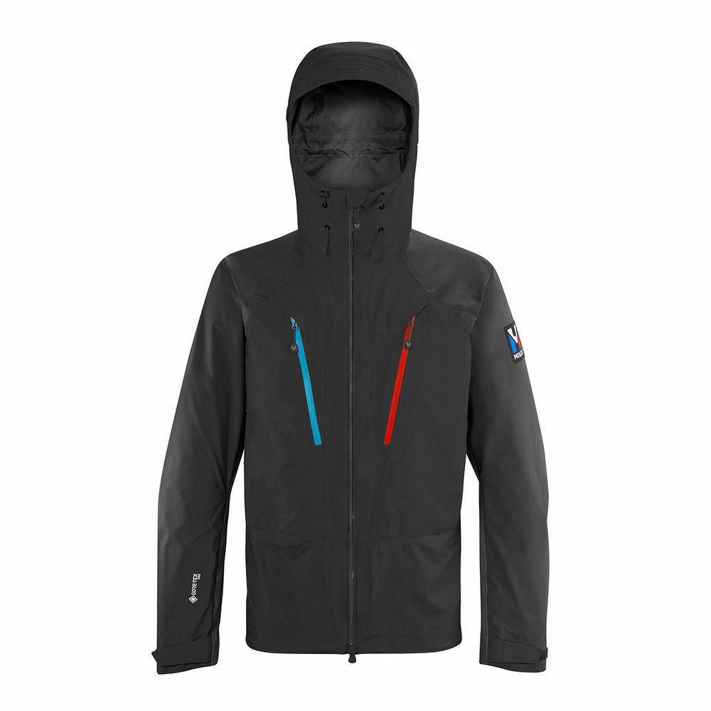 ミレー トリロジー Vアイコン デュアル GORE-TEX PRO ジャケット 登山 メンズ アウター ジャケット BLACK - NOIR L ミレー トリロジー Vアイコン デュアル GORE-TEX PRO ジャケット 登山 メンズ アウター ジャケット BLACK - NOIR L