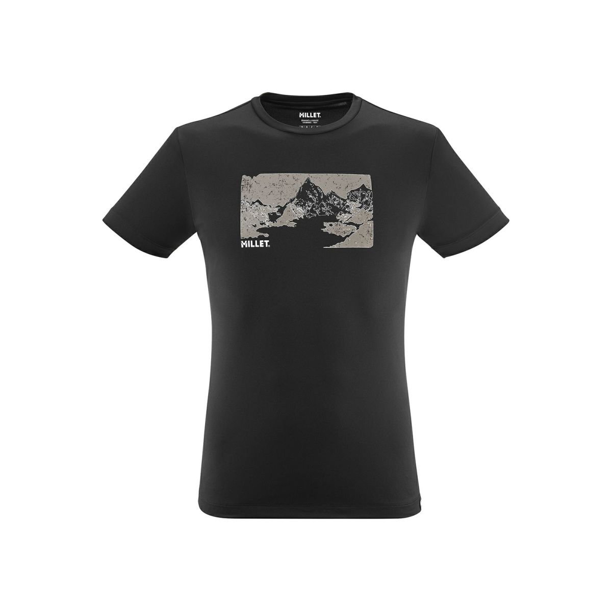 ミレー ワナカ ファスト Tシャツ ショートスリーブ 登山 メンズ BLACK - NOIR M ミレー ワナカ ファスト Tシャツ ショートスリーブ 登山 メンズ BLACK - NOIR M