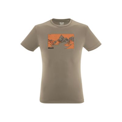 MILLET - Millet カメット ジップTシャツ ショートスリーブ MILLET ミレー Tシャツ 半袖 メンズ カメット ジップTシャツ