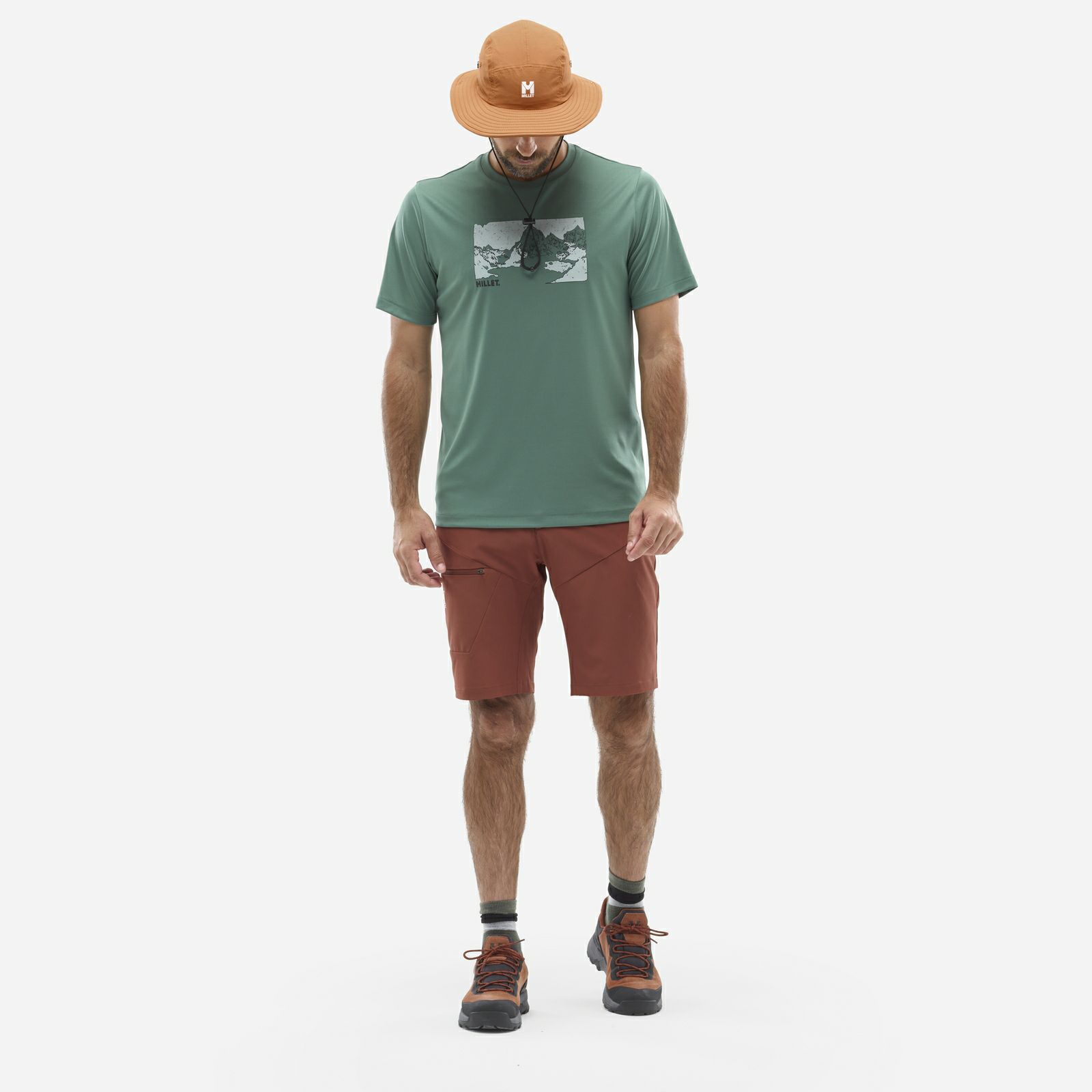 ワナカ ファスト Tシャツ ショートスリーブ | ミレー（MILLET