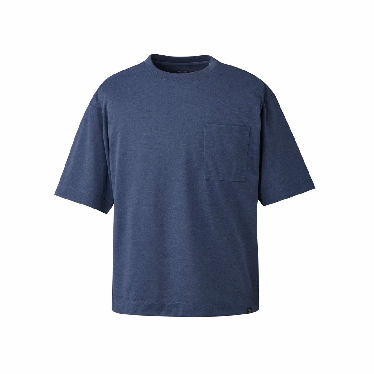 ミレー 【ユニセックス】インセクト バリヤー ビッグ Tシャツ ショート スリーブ 登山 HEATHER NAVY XS