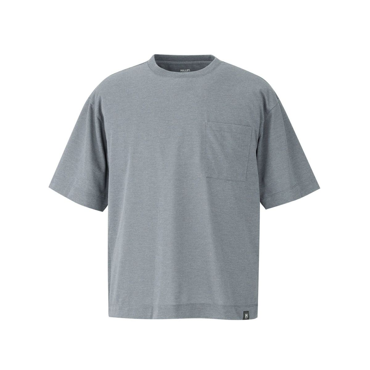 ミレー 【ユニセックス】インセクト バリヤー ビッグ Tシャツ ショート スリーブ 登山 HEATHER GREY XXS ミレー 【ユニセックス】インセクト バリヤー ビッグ Tシャツ ショート スリーブ 登山 HEATHER GREY XXS