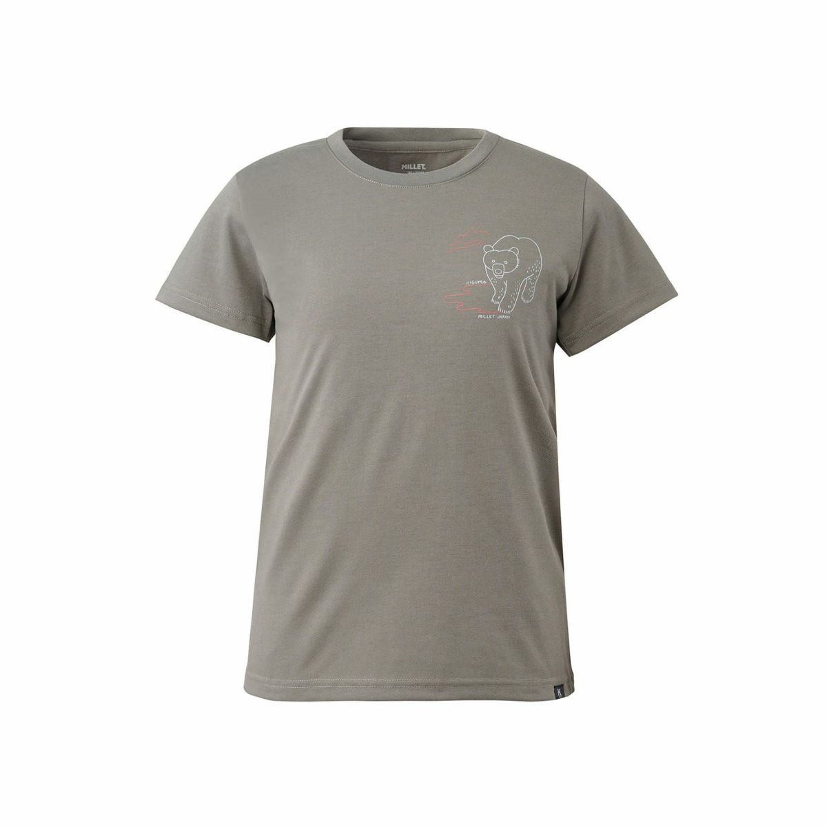 ミレー 【ウィメンズ】ヒグマ Tシャツ ショートスリーブ 登山 レディース OLIVE M