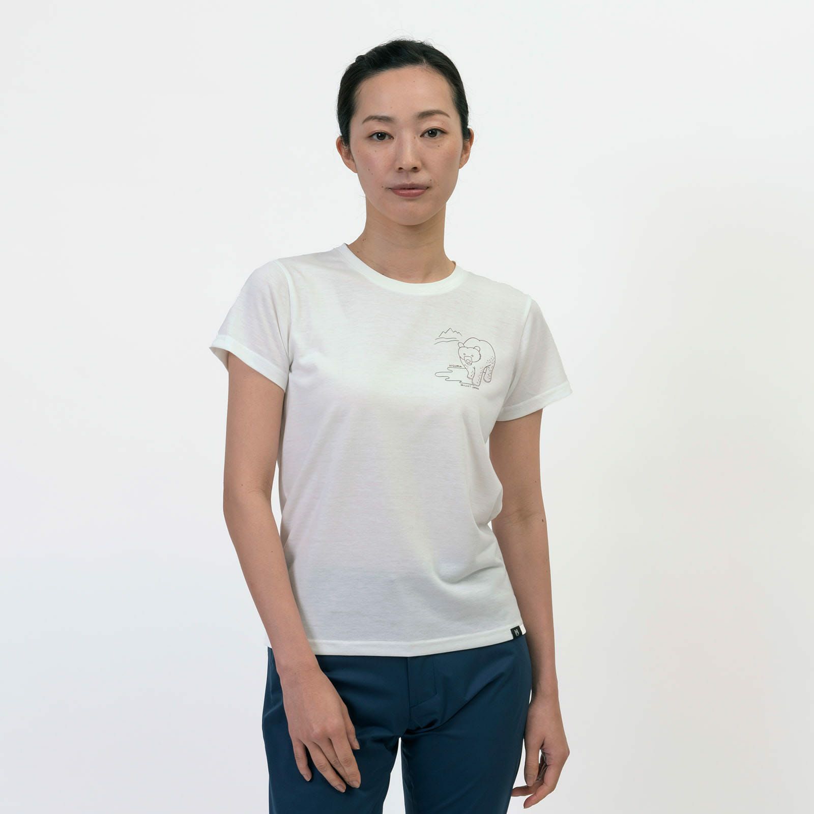 【ウィメンズ】ヒグマ Tシャツ ショートスリーブ