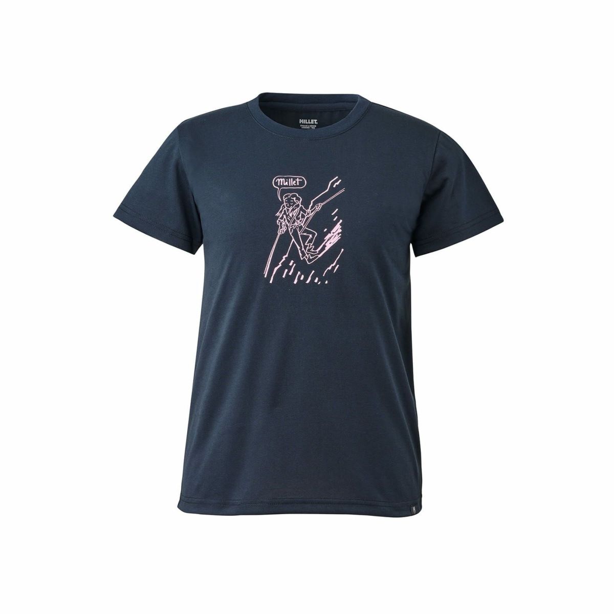 ミレー 【ウィメンズ】アメリ II Tシャツ ショートスリーブ 登山 レディース BLACK - NOIR S