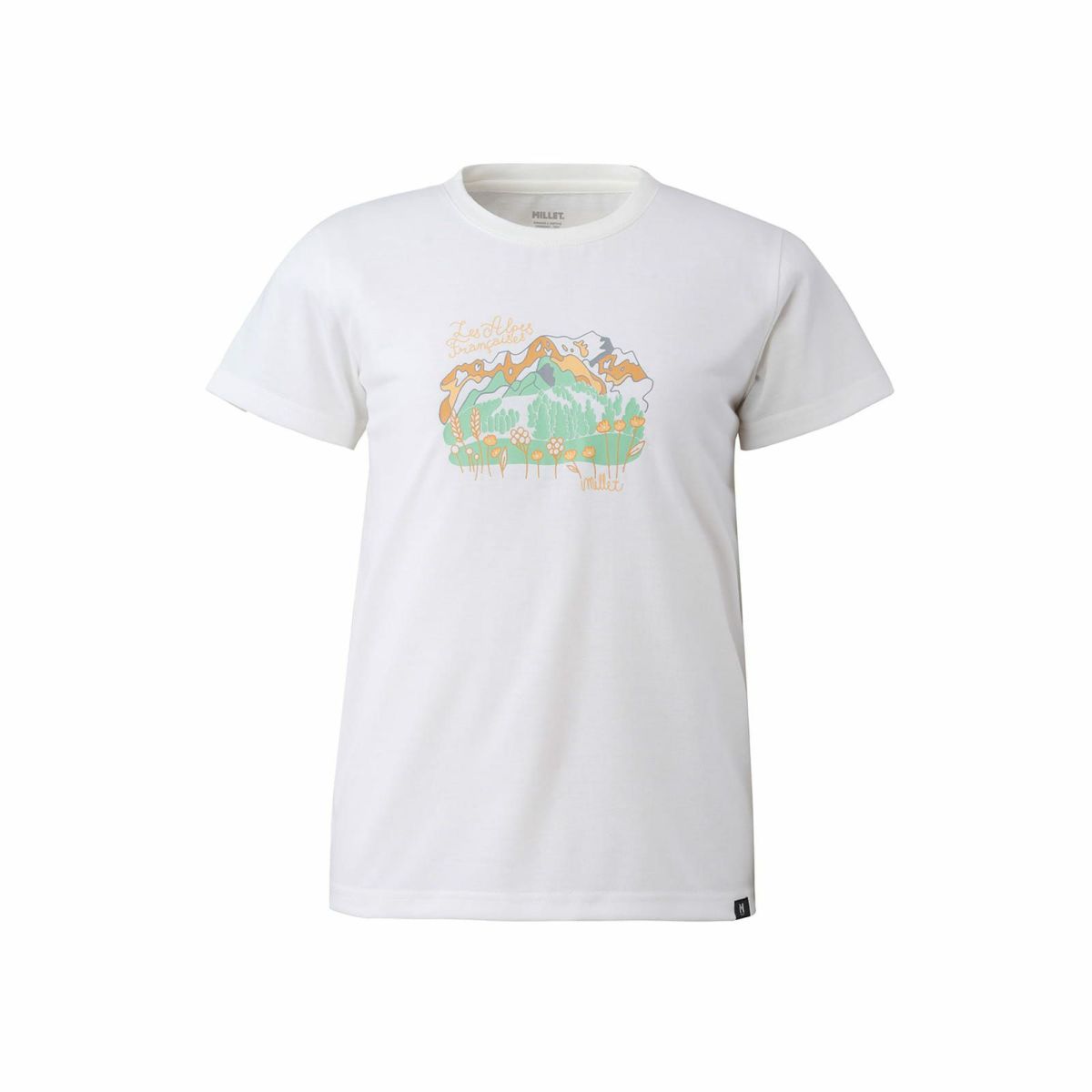 ミレー 【ウィメンズ】アルプス Tシャツ ショートスリーブ 登山 レディース FROST M