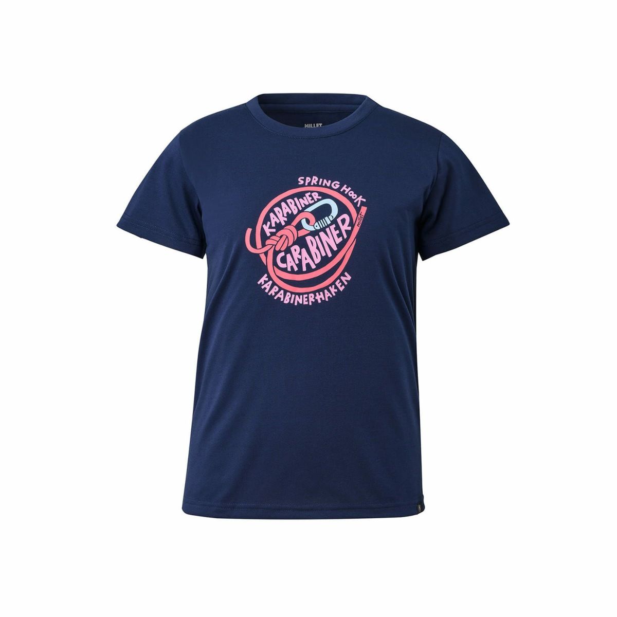 ミレー 【ウィメンズ】カラビナ Tシャツ ショートスリーブ 登山 レディース NAVY M