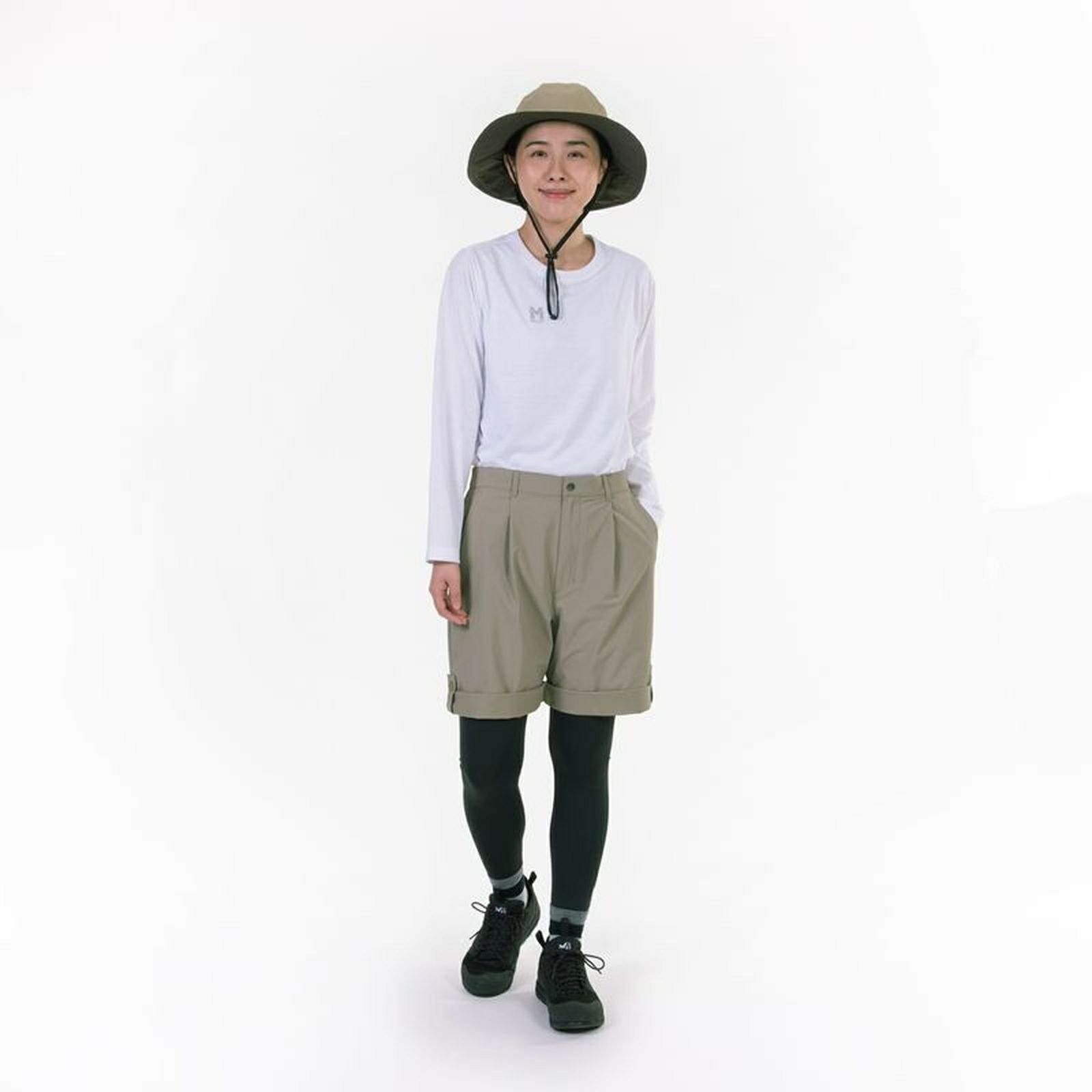 ウィメンズ】マウンテン ストレッチ ロールアップ ショーツ