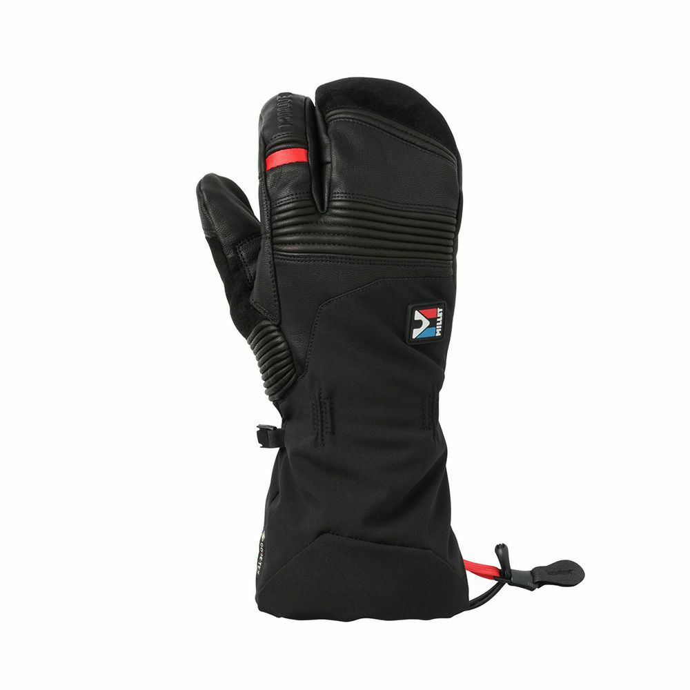 ミレー トリロジー アイコン 3 フィンガー ゴアテックス グローブ 登山 BLACK - NOIR XS ミレー トリロジー アイコン 3 フィンガー ゴアテックス グローブ 登山 BLACK - NOIR XS