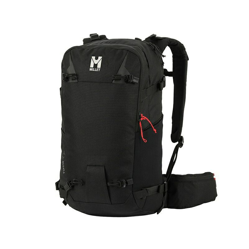 ミレー ツアー 25 登山 リュック BLACK - NOIR U ミレー ツアー 25 登山 リュック BLACK - NOIR U