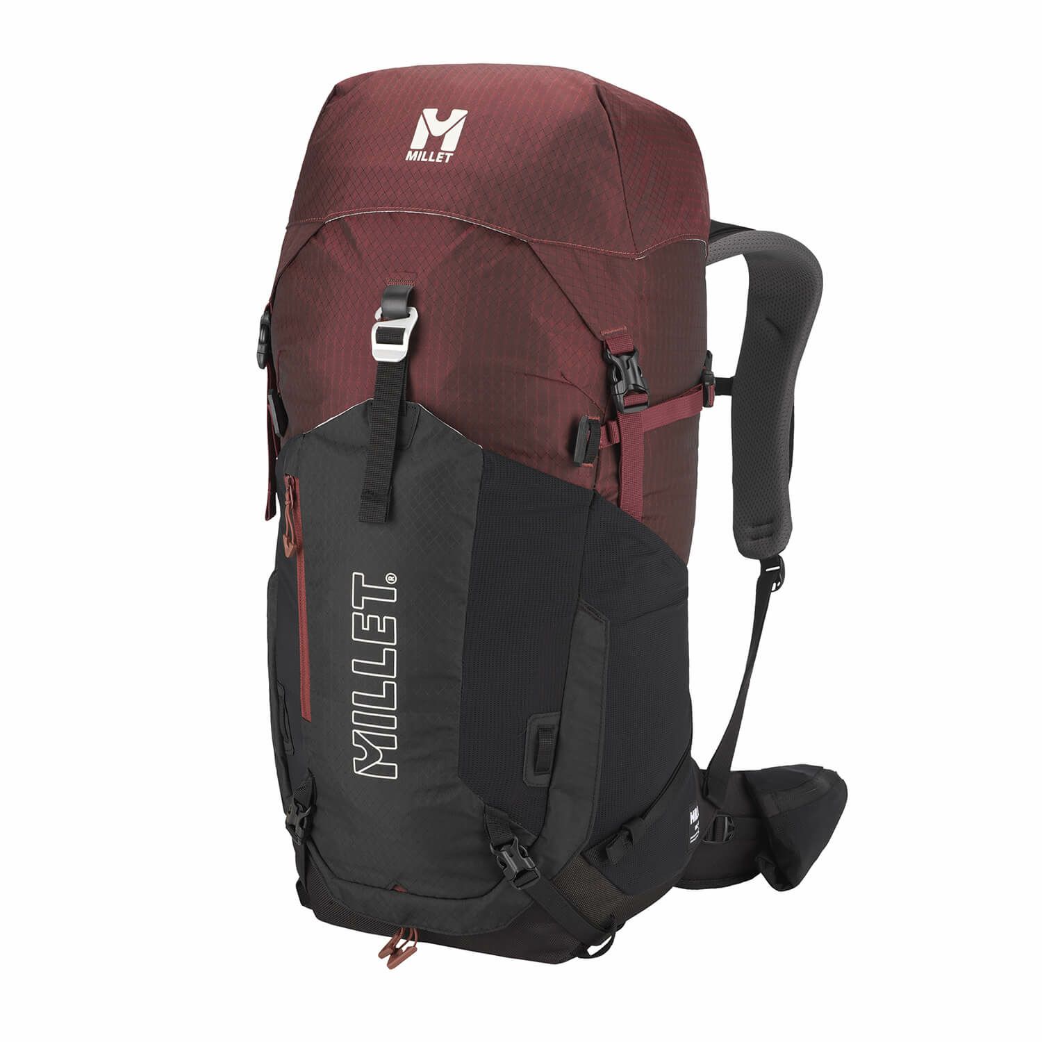 E-BLACK/DARK RED