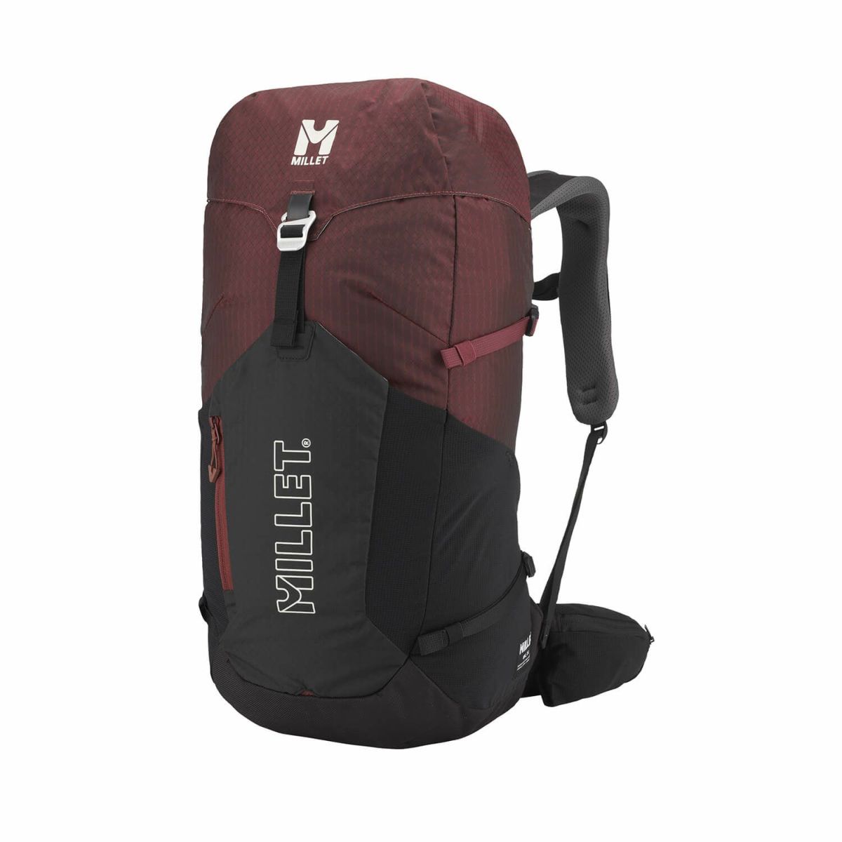 ミレー ウビック 25 登山 リュック 旅行 E-BLACK/DARK RED U