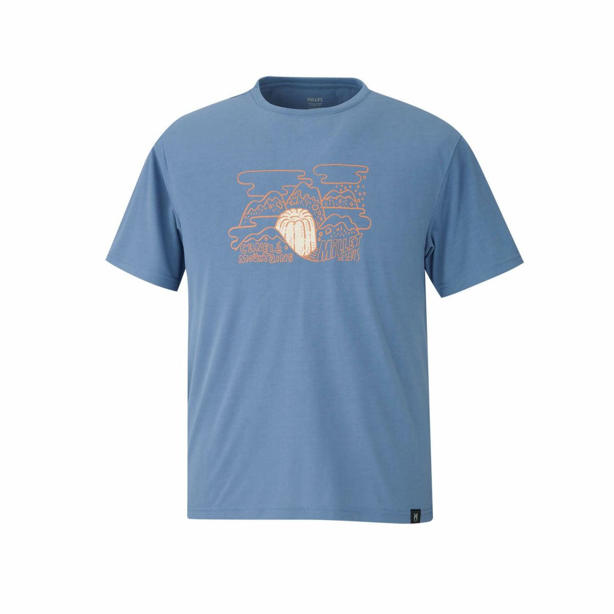 ミレー カヌルー ショートスリーブ Tシャツ 登山 メンズ CORONET BLUE XL ミレー カヌルー ショートスリーブ Tシャツ 登山 メンズ CORONET BLUE XL