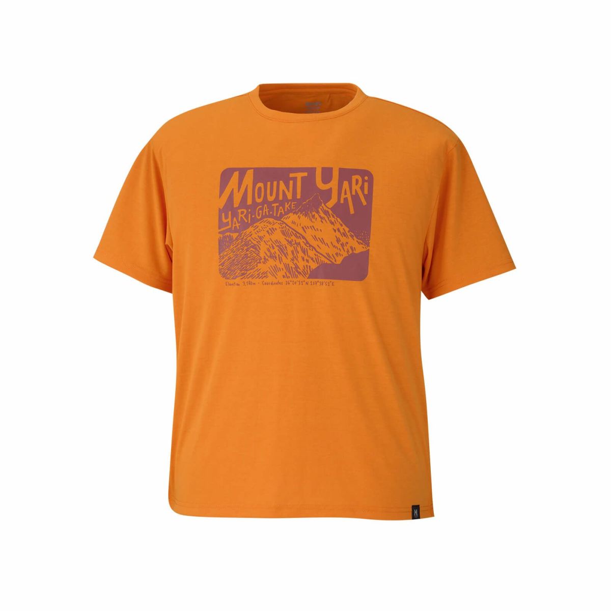 ミレー ランス ショートスリーブ Tシャツ 登山 メンズ MARACUJA L ミレー ランス ショートスリーブ Tシャツ 登山 メンズ MARACUJA L