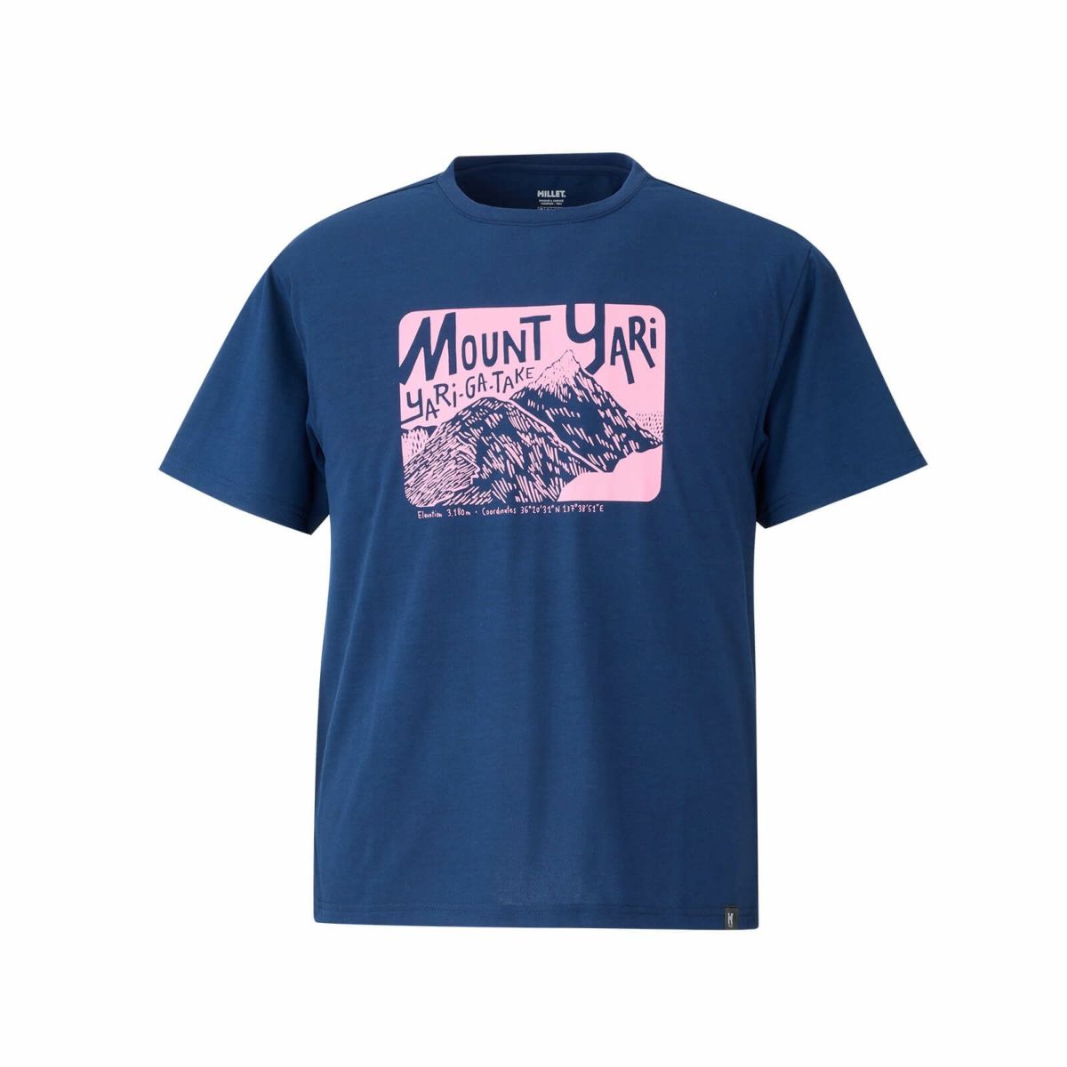 ミレー ランス ショートスリーブ Tシャツ 登山 メンズ NAVY XL ミレー ランス ショートスリーブ Tシャツ 登山 メンズ NAVY XL