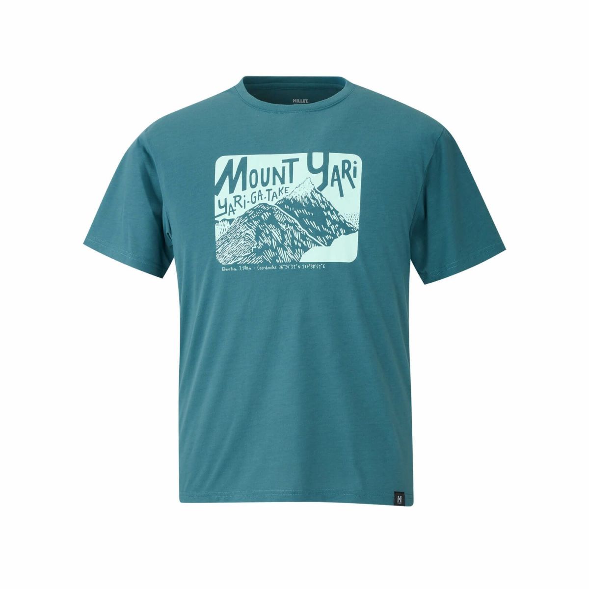 ミレー ランス ショートスリーブ Tシャツ 登山 メンズ BOTTLE M ミレー ランス ショートスリーブ Tシャツ 登山 メンズ BOTTLE M