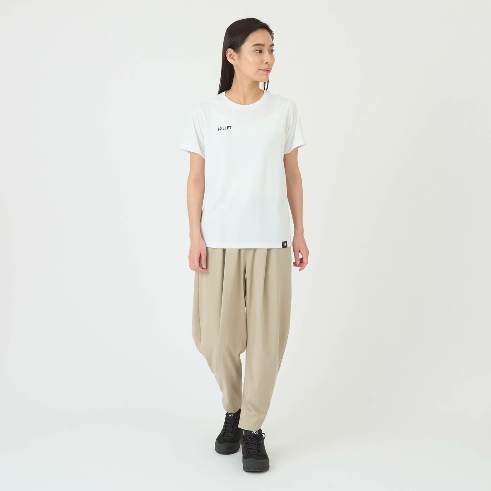 ユニセックス】ロゴ ショートスリーブ Tシャツ | ミレー（MILLET