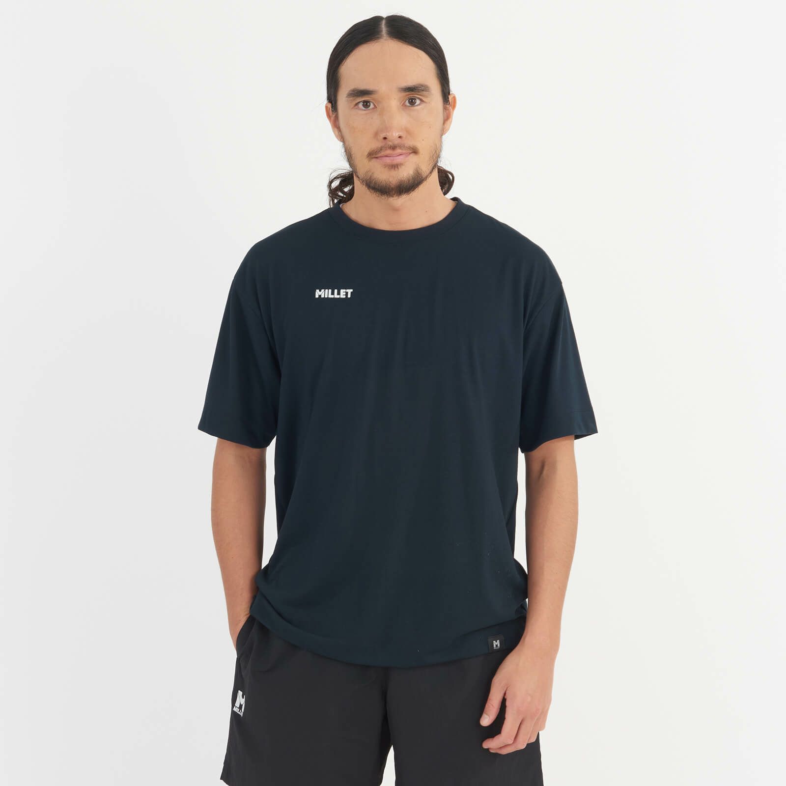 ユニセックス】ロゴ ビッグ ショートスリーブ Tシャツ | ミレー ユニセックス】ロゴ ビッグ ショートスリーブ Tシャツ | ミレー