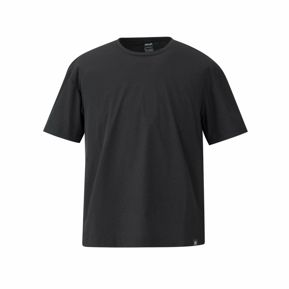 ミレー ブリーズメッシュ オーバーTシャツ 登山 メンズ BLACK - NOIR M ミレー ブリーズメッシュ オーバーTシャツ 登山 メンズ BLACK - NOIR M