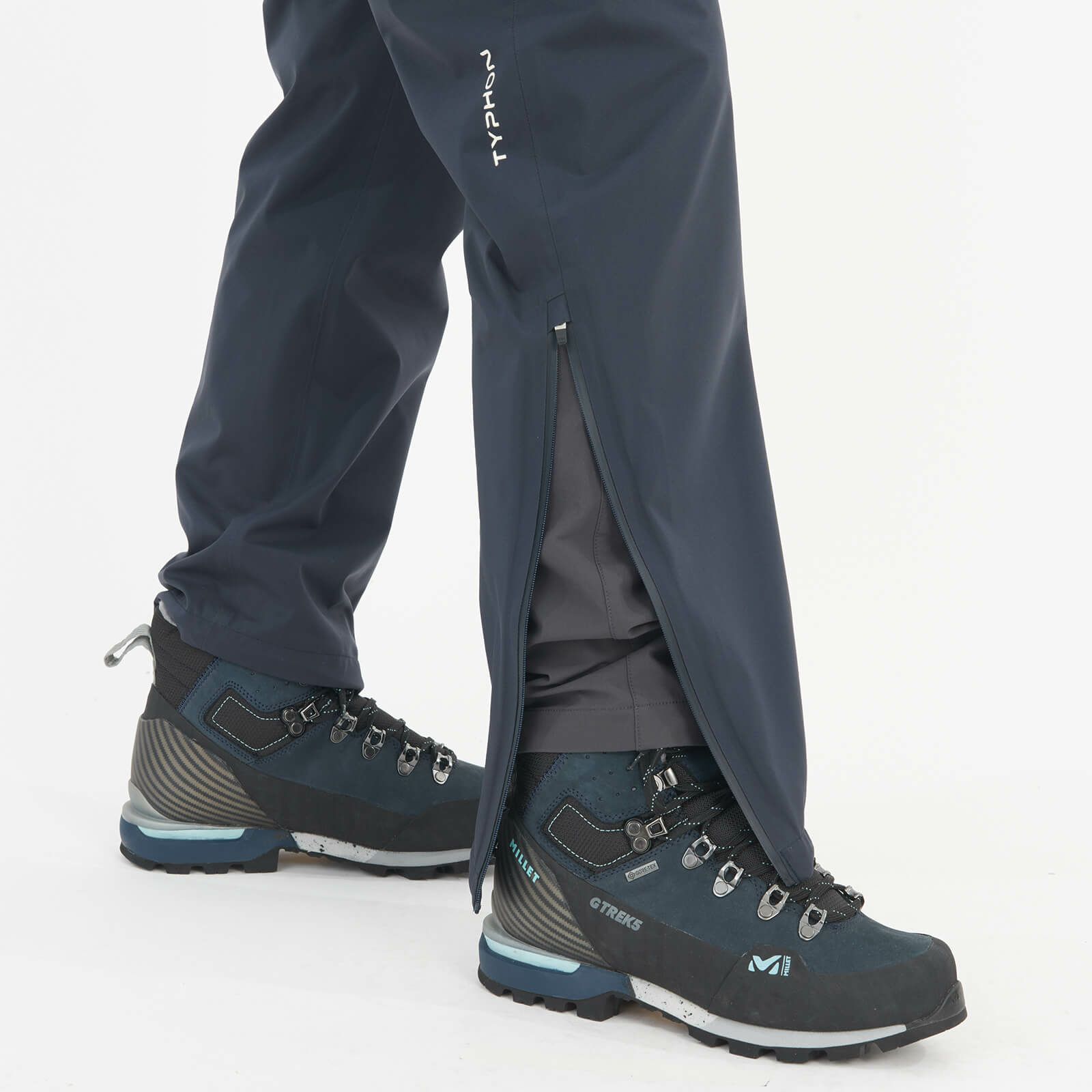 ほぼ新品　ミレー　ティフォン50000ストレッチパンツ　マウンテンパンツ　紺　Ｍ ミレー ティフォン50000 ストレッチパンツ ブログレビュー！登山