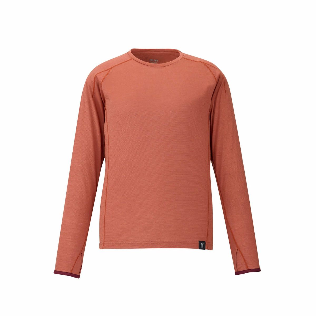 ミレー 【ウィメンズ】ウビック ウール クルー ロングスリーブ 登山 レディース GINGER SPICE XS