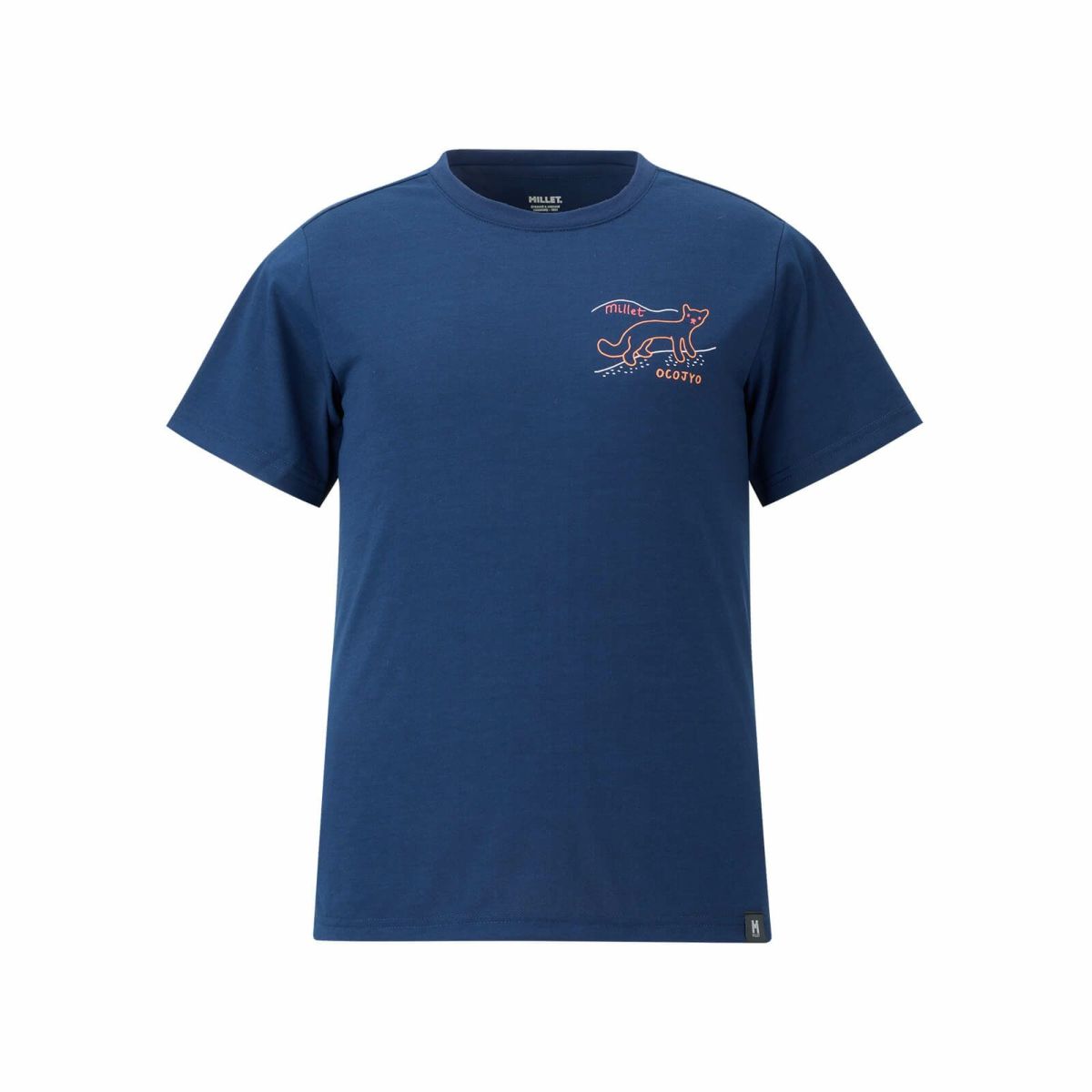 ミレー マータ ショートスリーブ Tシャツ 登山 メンズ NAVY S ミレー マータ ショートスリーブ Tシャツ 登山 メンズ NAVY S