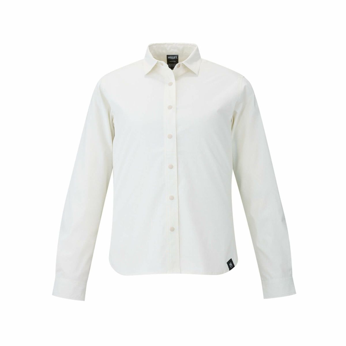 ミレー インセクト バリヤー チェックシャツ ロングスリーブ 登山 メンズ FOGGY DEW L