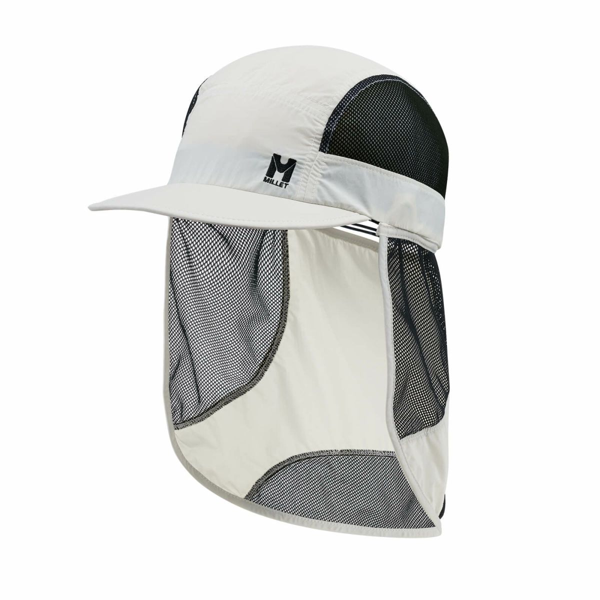 ミレー サンシェード メッシュ キャップ 登山 帽子 FOGGY DEW U