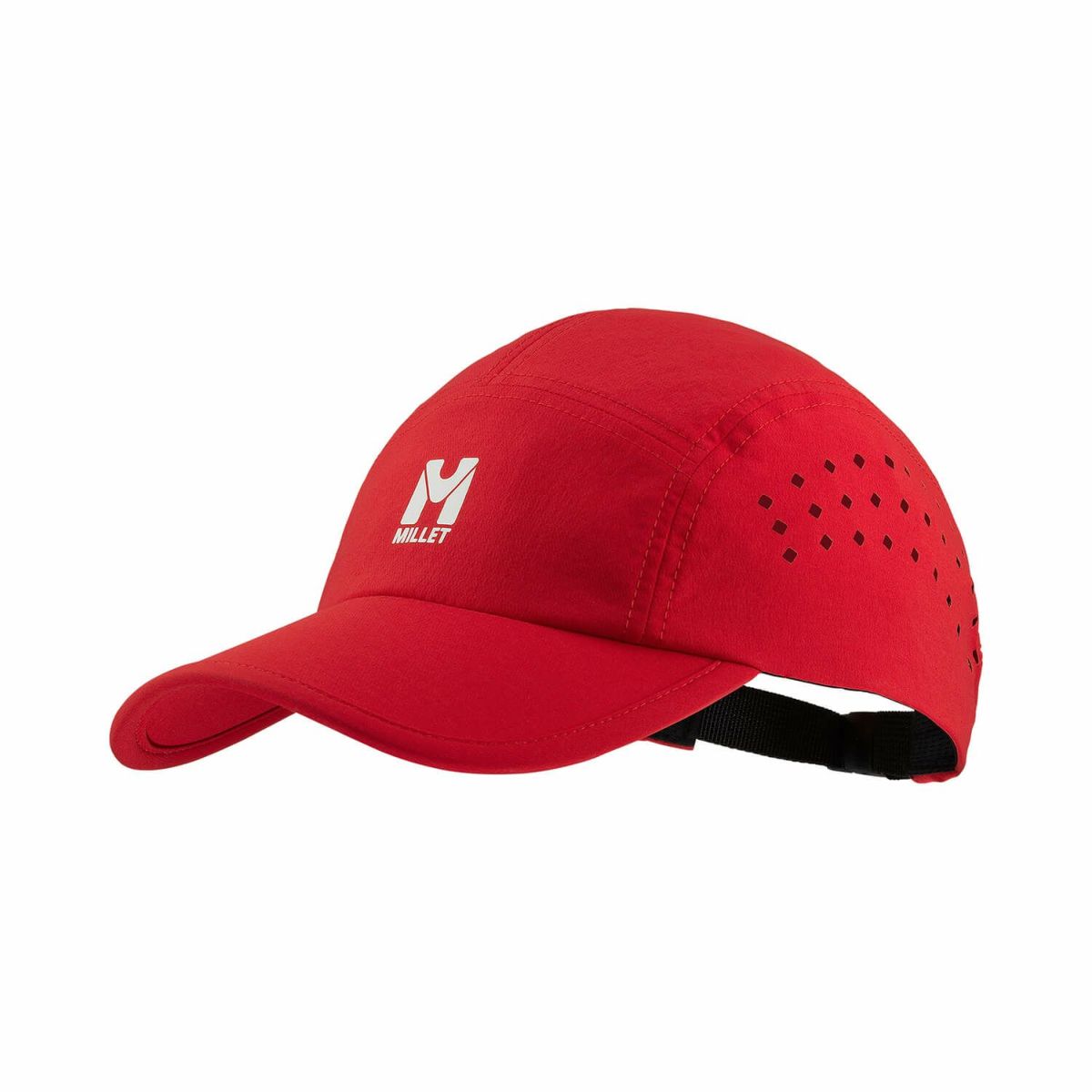 ミレー シャモニー 5 パネル キャップ 登山 帽子 RED - ROUGE U