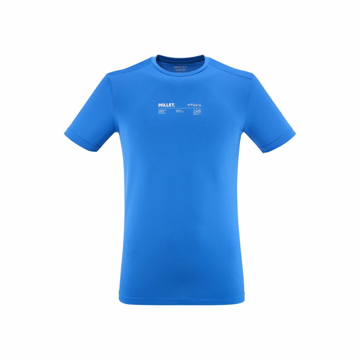 ミレー インテンス エッセンシャル ショートスリーブ Tシャツ 登山 メンズ ICON BLUE L