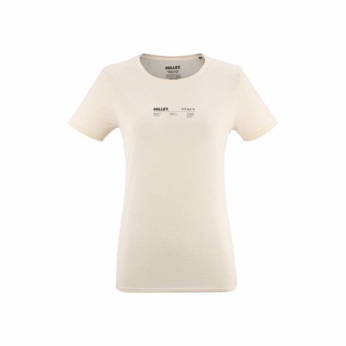 ミレー 【ウィメンズ】インテンス エッセンシャル ショートスリーブ Tシャツ 登山 レディース VANILLA CREAM S