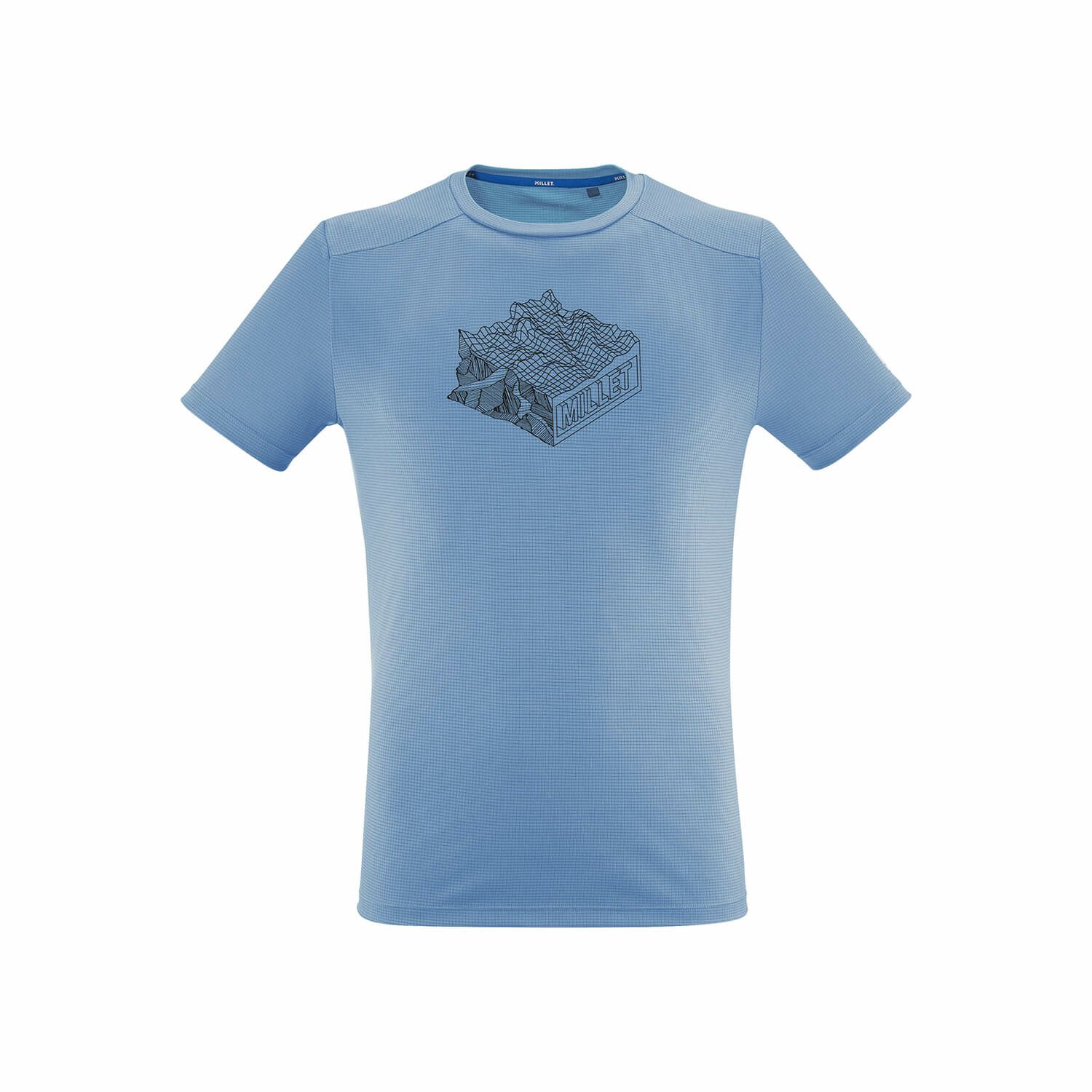 ミレー MILLET アウトドア KAMET TS ZIP SS M Tシャツ 軽量 吸汗速乾