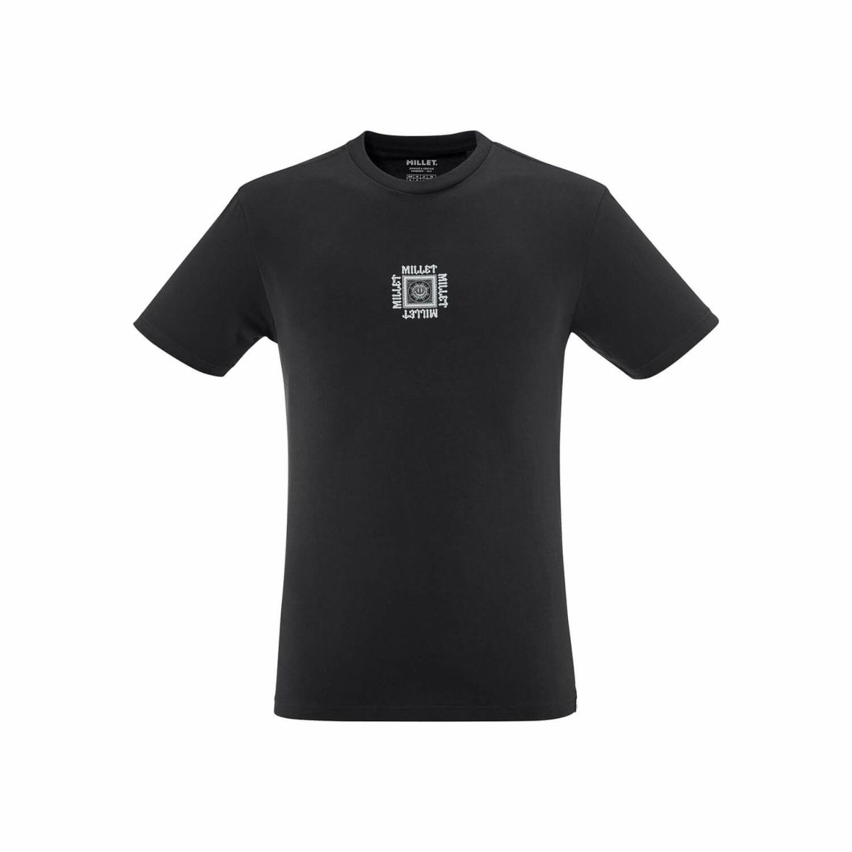 ミレー シマイ コラボ ショートスリーブ Tシャツ 登山 メンズ BLACK - NOIR L ミレー シマイ コラボ ショートスリーブ Tシャツ 登山 メンズ BLACK - NOIR L